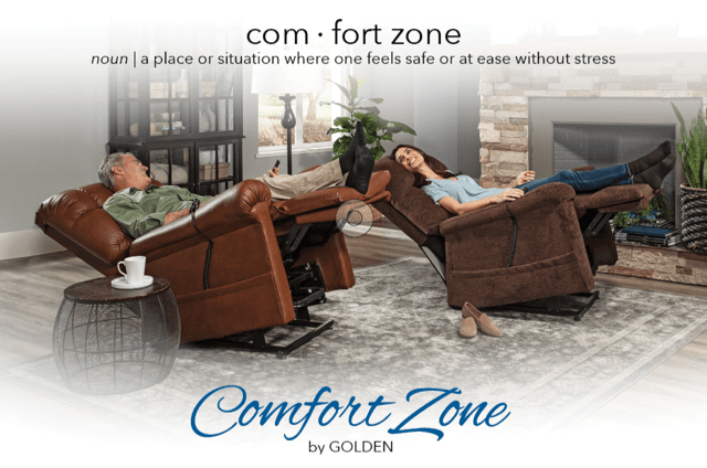 Golden Technologies Comfort Zone Power Lift Chair Recliners